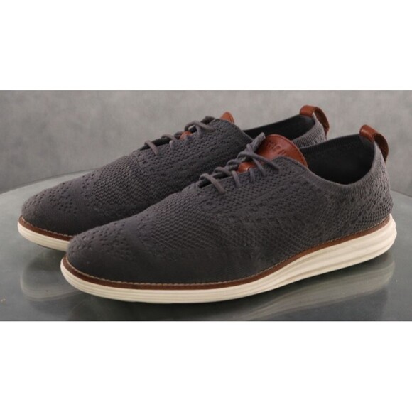 Cole Haan Original Grand Knit Lite $160 Men's Wingtip Oxford Shoes Sz 8.5 C27961